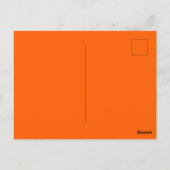 CARTE POSTALE DESSIN DE FRUIT AMUSANT  (Dos)