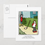Carte Postale Dessin de HAMSTER par Ellen Elliott (Devant / Derrière)