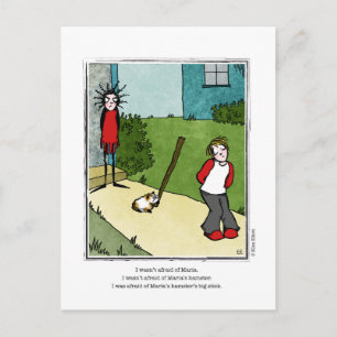 Carte Postale Dessin de HAMSTER par Ellen Elliott