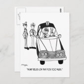 Carte Postale Dessin de la police 4821 (Devant / Derrière)