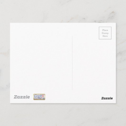 Carte Postale Dessin de lave-linge (Dos)