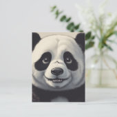 Carte Postale Dessin de Panda (Debout devant)
