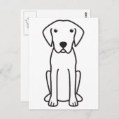 Carte Postale Dessin de Plott Dog (Devant / Derrière)