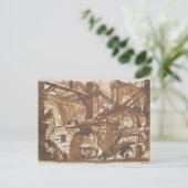 Carte Postale Dessin de prison imaginaire (Debout devant)