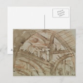 Carte Postale Dessin de prison imaginaire (Devant / Derrière)