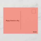 Carte Postale Dessin de Saint Valentin (Dos)