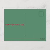 Carte Postale Dessin de Saint Valentin (Dos)