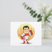 Carte Postale Dessin de Superhero (Debout devant)