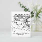 Carte Postale Dessin du pharmacien 3109 (Debout devant)