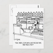 Carte Postale Dessin du pharmacien 3109 (Devant / Derrière)