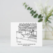 Carte Postale Dessin du pharmacien 3109 (Debout devant)