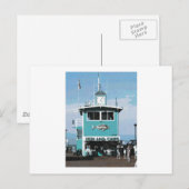 Carte Postale Dessin du restaurant Fish & Chips (Devant / Derrière)