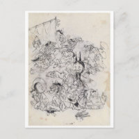 Dessin japonais ancien