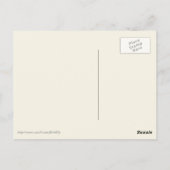 Carte Postale Dessin japonais d'un corbeau (Dos)