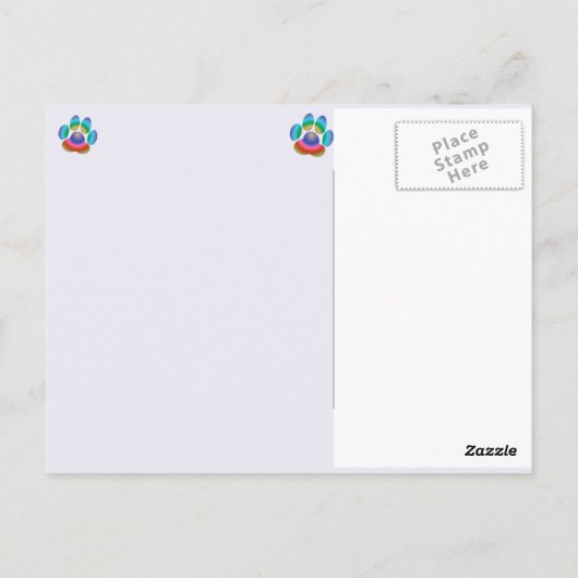 Carte Postale Dessin maltais (Dos)