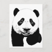 Carte Postale Dessin Panda (Devant)