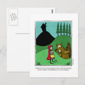 Carte Postale Dessin SCEPTIQUE d'Ellen Elliott (Devant / Derrière)