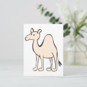 Carte Postale Dessin sur le jeune chameau (Debout devant)