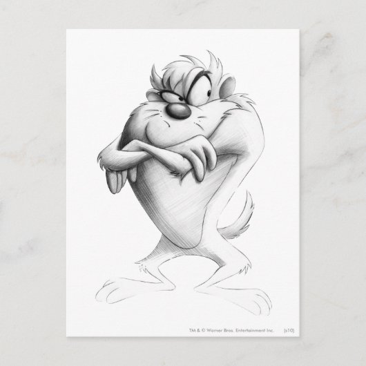 Carte Postale Dessin TAZ™ (Devant)