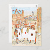 Carte Postale Dessin vintage : Ace Knights (Devant / Derrière)