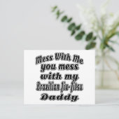 Carte Postale Dessins du Jiu-Jitsu cool (Debout devant)