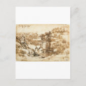 Carte Postale Dessins par Leonardo da Vinci (Devant)