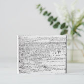 Carte Postale Dessins techniques (Debout devant)