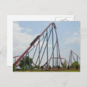 Carte Postale Dessous de verre à rouleaux (Devant / Derrière)