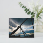 Carte postale Dessous de verre à rouleaux (Debout devant)