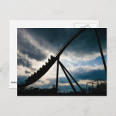 Carte postale Dessous de verre à rouleaux (Devant / Derrière)