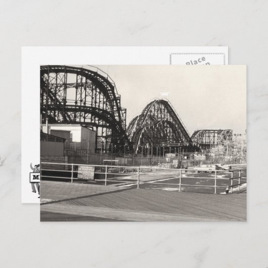 Carte Postale Dessous de verre à rouleaux de Coney Island-182661 (Devant / Derrière)