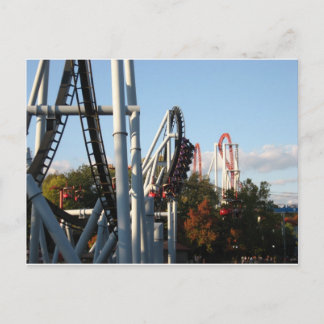 Carte Postale Dessous de verre à rouleaux Hersheypark