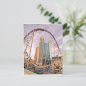 Carte Postale dessous de verre à rouleaux NYNY (Debout devant)