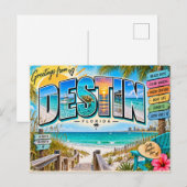 Carte Postale Destin Floride (Devant / Derrière)