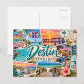 Carte Postale Destin Floride (Devant / Derrière)