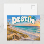 Carte Postale Destin Floride (Devant / Derrière)