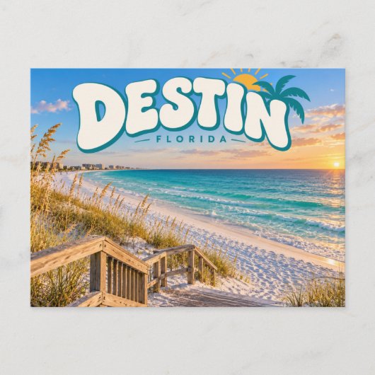 Carte Postale Destin Floride (Devant)