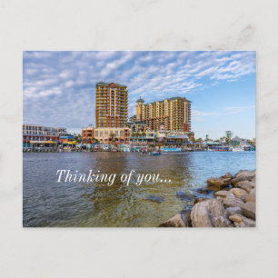 Carte postale Destin Harbor Boardwalk Thinking Of