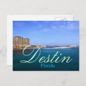 Carte Postale Destin, port de Floride Bay (Devant / Derrière)