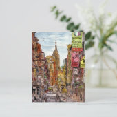 Carte Postale Destinations | New York City Vue de Little Italy (Debout devant)