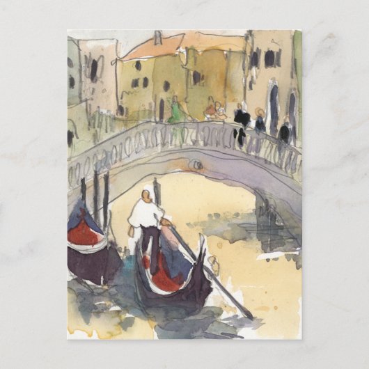 Carte Postale Destinations | Venice Plein Air Gondola Ride (Devant)
