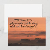 Carte Postale Destinée (Devant / Derrière)