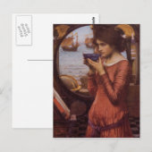 Carte Postale Destiny - John William Waterhouse - Destiny (Devant / Derrière)