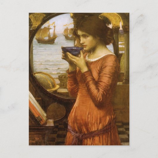 Carte Postale Destiny par John William Waterhouse (Devant)