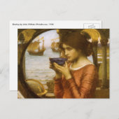 Carte Postale Destiny par John William Waterhouse (Devant / Derrière)