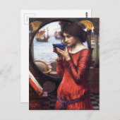 Carte Postale DESTiNY, par John William Waterhouse, 1900 (Devant / Derrière)