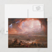 Carte Postale Destruction De Pompéi Et D'Herculanum (Devant / Derrière)