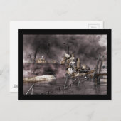 Carte Postale Destruction du navire (Devant / Derrière)