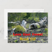 Carte Postale Destruction tordue (Devant / Derrière)