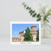 Carte Postale Détail architectural de l'ancienne église roumaine (Debout devant)